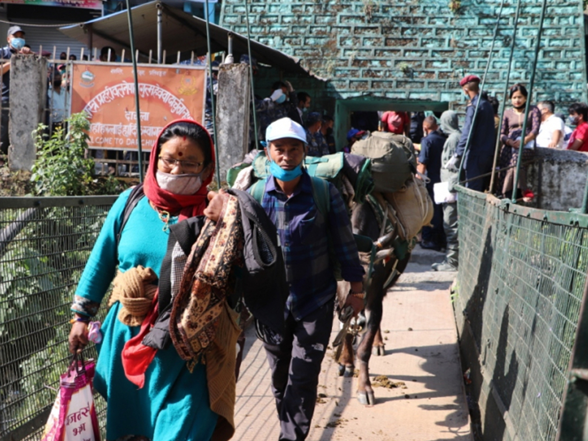 दार्चुलामा व्याँसी सौका समुदाय कुञ्चा सर्दै 